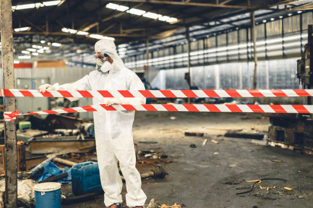 Professional Odor Removal technician working in Wantagh, NY